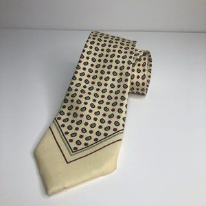 7th Ave Tan Floral Tie